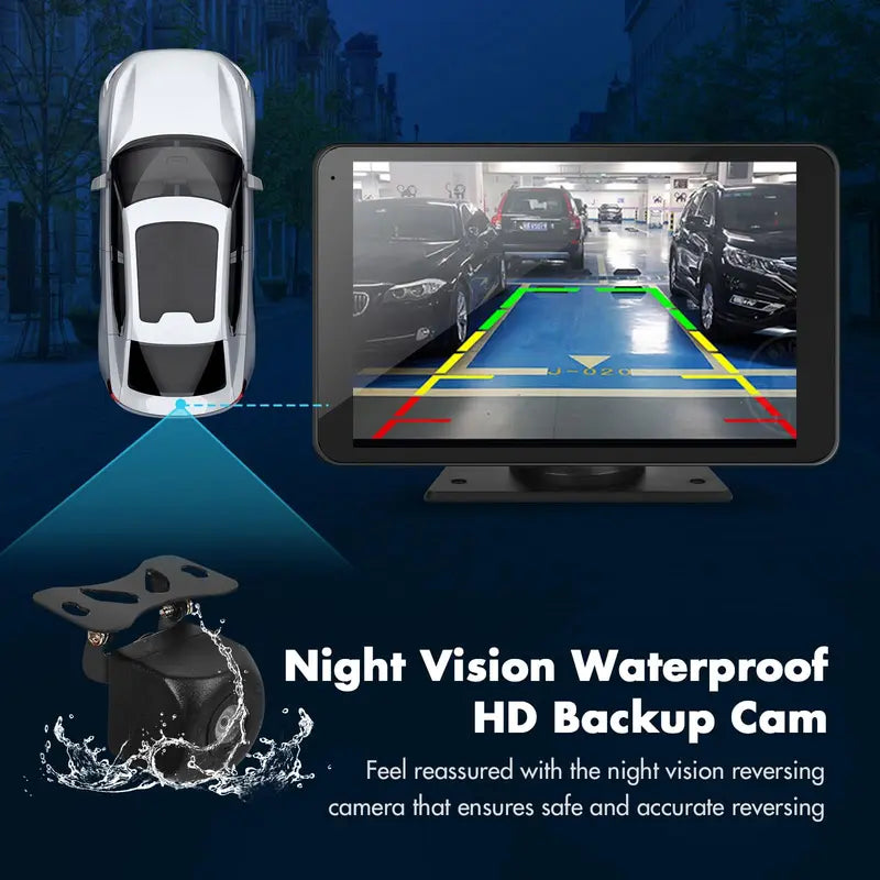 Portable CarPlay & Android Auto Screen